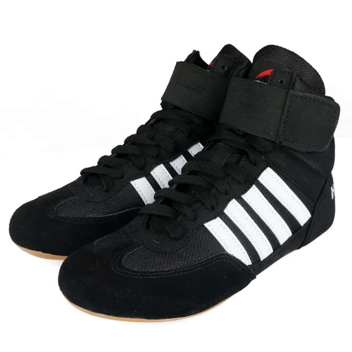 Boxing%20Shoe%20Men's%20and%20Women's%20Low-Top%20Sanda%20Shoes%20High-Top%20Fighting%20Training%20Shoes%20Wrestling%20Shoes%20Fall%20Boots%20Long%20Boots%20Tendon%20Sole%20Boxing%20Shoe%20-%20Image%202