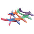 48CM with Lamp DIY Hand Throw Flying Glider Planes Foam Aeroplane Model. 