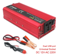 High Power Modified Sine Wave Inverter 2000W DC 12V to AC 220V. 
