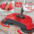 Sweep Drag All – In – One No Electricity Spin Broom Vacuum Cleaner 360 Sweep The Floor Machine. 