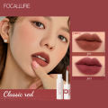 FOCALLURE Lipclay Velvet Liquid Lipstick Waterproof Matte Lipgloss Makeup Lip Color Batom Long Lasting Red Pink Lipsticks. 