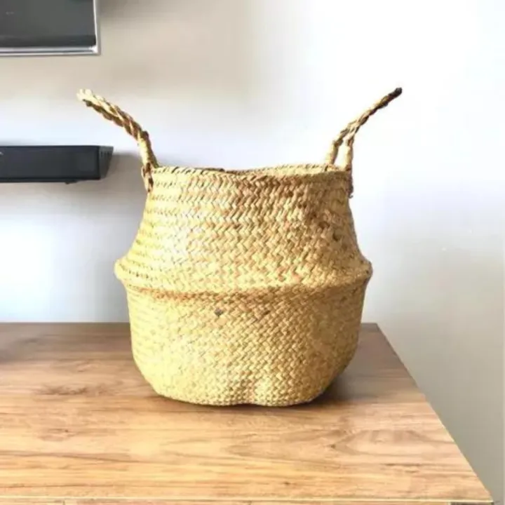 Rattan%20foldable%20basket%20/%20Handmade%20Rattan%20Basket%20Flower%20Plant%20Flower%20Pot%20Laundry%20Basket%20Foldable%20Rattan%20Straw%20Basket%20Home%20Decoration%20/%20RP05%20-%20Image%204