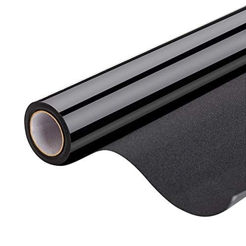 Window Sticker Blocker 100% Light Blocking Window Film Static Self adhesive Glass Stickers ...