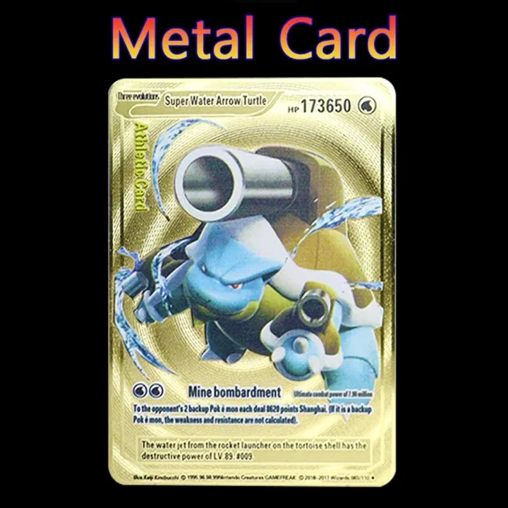 pokemon%20cards%20golden%20Pokemon%20183200%20Points%20High%20Hp%20Charizard%20Pikachu%20Mewtwo%20Gold%20Black%20English%20French%20Metal%20Cards%20Vmax%20Mega%20GX%20Game%20Collection%20CardsParty%20Games%20Crafts%20-%20Image%203