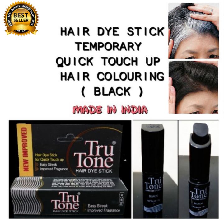 Tru%20Tone%20Hair%20coloring%20One-Time%20Hair%20Color%20Modify%20Cream%20Stick%20Temporary%20Cover%20Up%20White%20Hair%20Color%20Dye%203.8g%20-%20Image%202