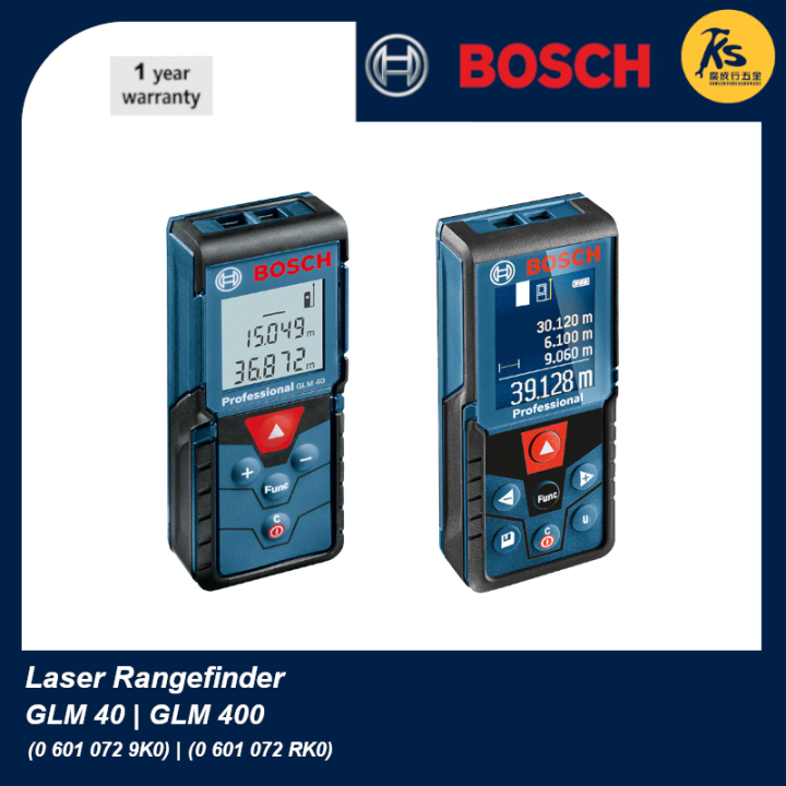 BOSCH Range Finder GLM 40 | GLM 400 Professional ( 0 601 072 9K0 | 0 601 072 RK0 )