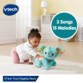 VTech Crawl with me Elephant Plush Toys Baby Crawling Toys 6 months 9 months 1 year Plush Crawling Elephant can crawl itself Music Toys Plush Toys Early Learning Toys Toddler Toys Boys and Girls. 