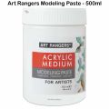 Art Rangers Professional Modeling Paste For Canvas Paper Wood Glass And More. 