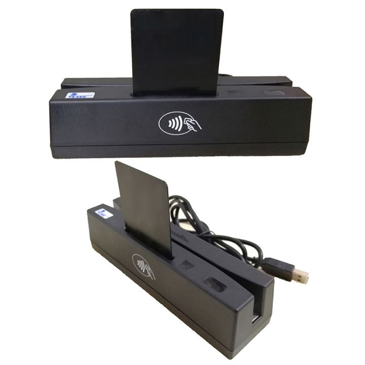 4in1 Magnetic Stripe Credit Card RFID IC Chip PSAM Reader Encoder ...