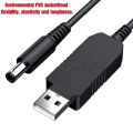 USB power boost line DC 5V to DC 9V / 12V Step UP Module USB Converter Adapter Cable 2.1x5.5mm Plug USB Cable Boost Converter. 