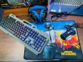 Jedel RGB 4 in 1 Combo pack ( RGB Keyboard / RGB Mouse / RGB Headset/ MousePad ) with 6 months warranty. 