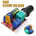 Electrical Motor Speed Controller Module 3-35V 12V 24V PWM DC Motor Speed Control Regulator Adjustable Switch LED Fan Dimmer. 
