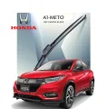 HONDA VEZEL, SILICONE WIPER BLADE, ORIGINAL METO SOFT FRONT PAIR (2PCS). 