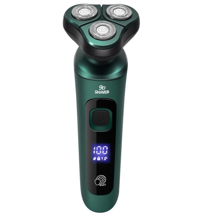 Standard Version Smart Electric Shaver LCD Digital Display Three-head ...