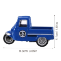 Tricycle Adornment Tricycle Car Model Car Ornament Desktop Car Ornaments Statue C. 