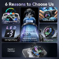 Vention Magnetic Phone Cooler 15W Heat Sink with LED Digital Display Cooling Fan for Gaming Radiator iPhone 17 16 15 14 pro max Samsung S24 Ultra S23 S22 Xiaomi 14 Huawei Mate 60 Clip on Portable USB C Heatsink. 