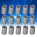 100Pcs Thread Inserts Male Female Reducing Nut Repair Tool Stainless Steel Fastener M6x1. 