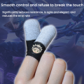 BlueWow New Garena Custom Game【Black Clover:M】Pro+ Finger Gloves Suitable for PUBG MLBB Mobile Game Double layer splicing Series 86-pin Sweat-proof Thumb Gloves. 
