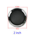 Ghxamp 1 inch 2 inch Speaker Grill Mesh 36MM 50MM Mini Round Speaker Net LoudSpeaker Decorative Ring Cover 1 Pairs. 