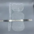 Horseshoe Bag Mesh Knitting Lining Weaving Plastic Mesh Sheet Accessories Velvet MKL. 