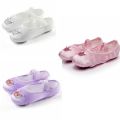 Pair of Gymnastics Crown Girls' Dancing Shoes Satin Soft Sole Cat Claw Shoes Lovely Embroidery Princess Shoes Children. 