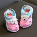 Baby Toddler Shoes Summer Plastic Soft Bottom Non-Slip Boys and Girls1~3Toddler Closed Toe Sandals. 
