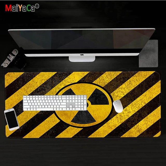 Speed/Control Pattern Game Mousepad Large Version Gaming Mouse Pad Logo Design Maiyaca Stalker Diy(Lock Edge 30X80Cm)