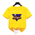 2022 children's T shirts merch A4 Lamba print casual family clothing set Boy's & Girl's fashion tops anime tees toddler clothes. 