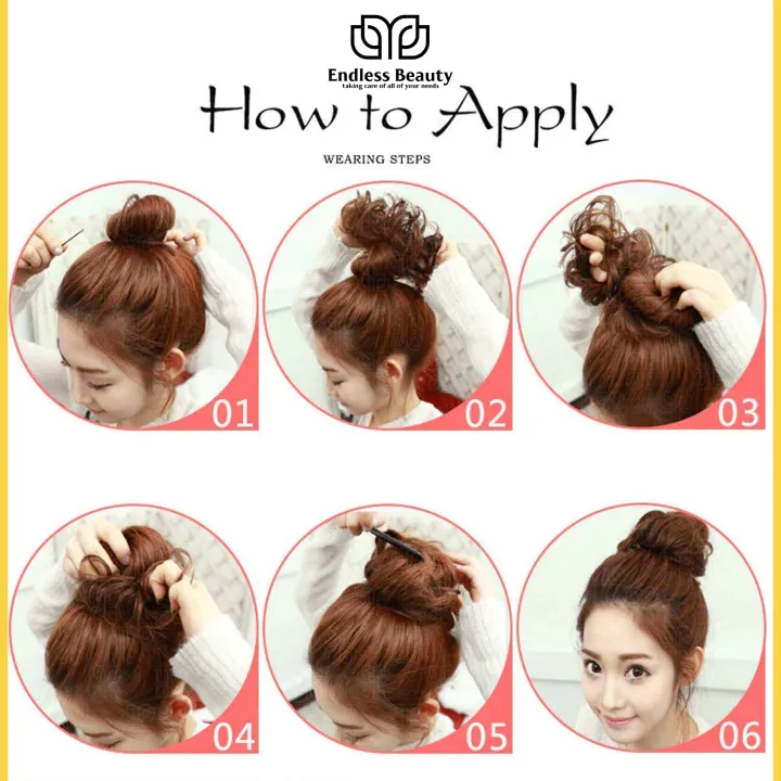 Messy%20Bun%20Large%201pcs%20Hair%20Piece%20Hair%20Extension%20With%20Elastic%20Rubber%20Band%20Hairpiece%20Synthetic%20Hair%20Scrunchies%20Hair%20Piece%20for%20Women%20Girls%20Color%20Black%20Endless%20Beauty%20EB-FA%20-%20Image%205