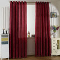 100x250cm Punching Solid Color Soft Window Blackout Curtain Bedroom Draperies. 