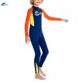 Kids Wetsuit Swimming Costume Durable Bathing Suit Children Wet Suit for Summer Beach 2XL Navy. 