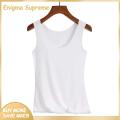 Enigma- Women Top Comfortable Stylish Women's Seamless Tank Top for Summer Sports Breathable Sleeveless Camisole for Bottoming Elastic Round Neck Soft Lightweight Perfect for Round Neck Women Top. 