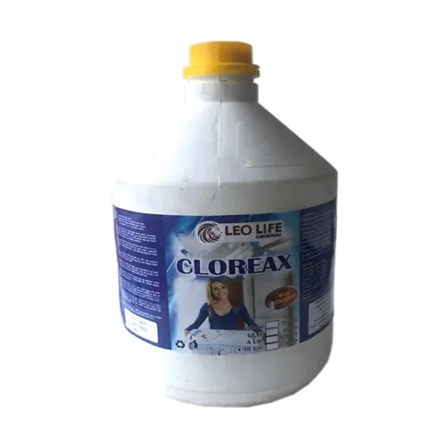 LEOLIFE Original Clorex Bleeching Liquid 4L Disinfecting bleach Stain remover Fabric whitening bleach Cleaning bleach Clorex bleach for laundry Bleach for surfaces Powerful bleach for cleaning