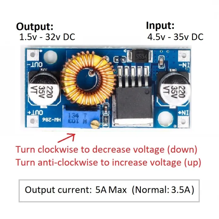 5A%20Buck%20converter%20module%20Step%20down%20converter%20module%2075W%20Adjustable%20voltage%20XL4005%20Voltage%20down%20-%20Image%202