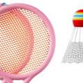 Children's Badminton Tennis Set Tennis Racquets Kids Tennis Rackets for Girls Starter Players Beach. 