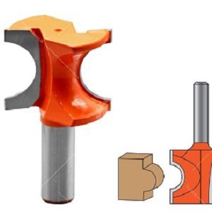 Side Round Router Bit Router Bit Half Round Side Cutter Bit (H.S.C) 1/2
