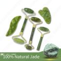 Natural Jade Roller Gua Sha Set Massager For Face Gouache Scraper Roller Set Facial Skin Care Beauty Health Massage Tools. 