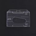 1/10Pcs Clear Clear Bank Card Protective Holder Card Sleeves Id Badge Case ID Card Cover For School Office Company Waterproof Hard Case Credit ID Business Card Protection. 