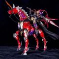 Bandai Gundam HGMG13-38cm Motorized Nuclear Three Kingdoms Mecha Red Heresy White Snow Ji Unicorn Cao Ren. 