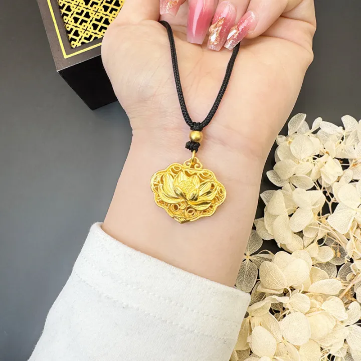 %E3%80%90New%20arrival%E3%80%91Ruyi%20Lotus%20New%20Chinese%20Necklace%20Women's%20All-match%20High-end%20Style%20First%20Jewelry%20Long-term%20No%20Fading%20Yiwu%20Accessories%20-%20Image%203