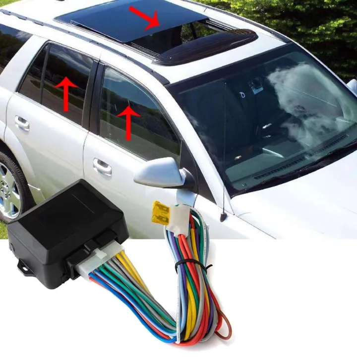 Universal For 4 Doors Power Window Closer Remotely Controlled Folding ...