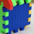 24Pcs Children Inserted Plastic Building Blocks Assembled Blocks Kid House Building Blocks Construction Developmental. 