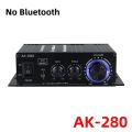 Ak380 Bluetooth-Compatible Amplifier 2 Channel Subwoofer Amplifier Hifi Bass 40w40w Music Player Usb Aux Karaoke For Home Car. 