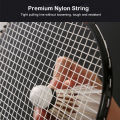 Outtobe Badminton 6PCS Badminton Racket Set Sports Fitness Rackets Professional Iron Alloy Badminton Racket Sturdy Rackets Shock Absorption Racket High Tension Racquets for Daily Leisure with 3 Shuttlecocks & Carrying Bag. 