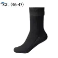 Diving Socks Waterproof Swimming Socks for Kayaking Water Sports Paddling Black XXL 46 to 47. 