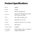 { Free 2m C-C Cable } UGREEN USB C Charger PD 25W Support Type C PD Fast Charging Phone Wall Charger For Samsung S20 S21, Samsung A52, Xiaomi 10 Pro Tablet. 