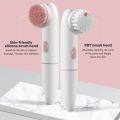 Electric Facial Cleaner 2 IN 1 Face Cleansing Brush Wash Machine Spa Skin Care Massager Blackhead Cleaning Facial Cleanser Tools. 