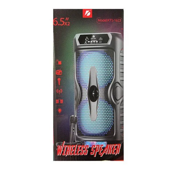 KTS%201623%20Wireless%20Speaker%20With%20Wired%20Microphone%206.5%20inch%202%20speakers%20inbuilt%20out%20door%20party%20box%20top%20selling%202023%20-%20Image%205