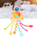 Pull String Sensory Toy Pull String Toy Developmental Fine Motor Skill for Car. 