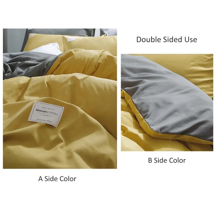 4Pcs/Set%20Duvet%20Cover%20&%20Bed%20Sheet%20&%202Pcs%20Pillowcase%20Bedding%20Sets%20Bedclothes%20Home%20Bedroom%20Supplies%20(size%203)%20-%20Image%206